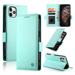 Capa para telemóvel em pele fosca magnética com fivela lateral, Para iPhone 12 mini, Para iPhone 11 Pro Max, Para iPhone 11, Para iPhone 11 Pro, Para iPhone X / XS, Para iPhone XR
