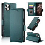 Capa para telemóvel em pele fosca magnética com fivela lateral, Para iPhone 12 mini, Para iPhone 11 Pro Max, Para iPhone 11, Para iPhone 11 Pro, Para iPhone X / XS, Para iPhone XR