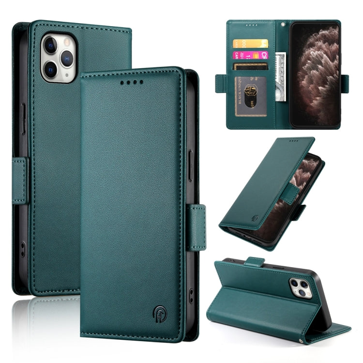 Capa para telemóvel em pele fosca magnética com fivela lateral, Para iPhone 12 mini, Para iPhone 11 Pro Max, Para iPhone 11, Para iPhone 11 Pro, Para iPhone X / XS, Para iPhone XR