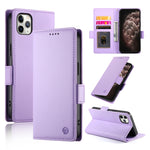 Capa para telemóvel em pele fosca magnética com fivela lateral, Para iPhone 12 mini, Para iPhone 11 Pro Max, Para iPhone 11, Para iPhone 11 Pro, Para iPhone X / XS, Para iPhone XR