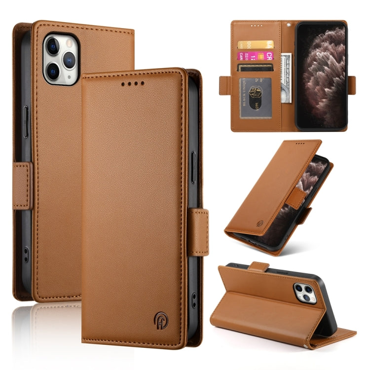 Capa para telemóvel em pele fosca magnética com fivela lateral, Para iPhone 12 mini, Para iPhone 11 Pro Max, Para iPhone 11, Para iPhone 11 Pro, Para iPhone X / XS, Para iPhone XR