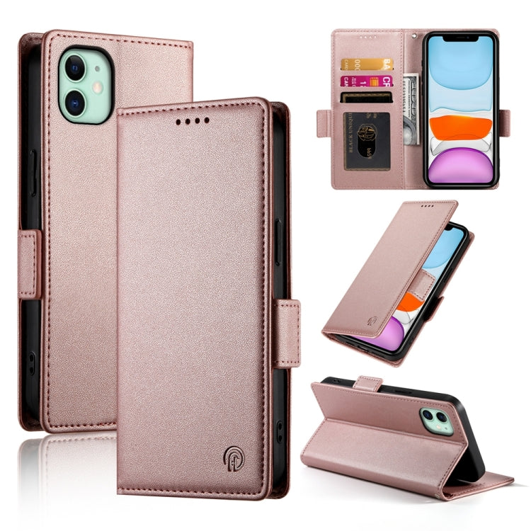 Capa para telemóvel em pele fosca magnética com fivela lateral, Para iPhone 12 mini, Para iPhone 11 Pro Max, Para iPhone 11, Para iPhone 11 Pro, Para iPhone X / XS, Para iPhone XR