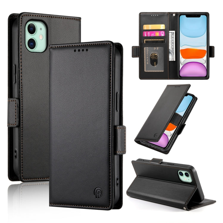 Capa para telemóvel em pele fosca magnética com fivela lateral, Para iPhone 12 mini, Para iPhone 11 Pro Max, Para iPhone 11, Para iPhone 11 Pro, Para iPhone X / XS, Para iPhone XR