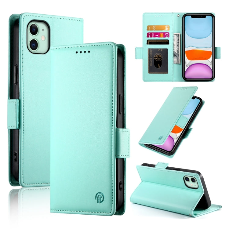 Capa para telemóvel em pele fosca magnética com fivela lateral, Para iPhone 12 mini, Para iPhone 11 Pro Max, Para iPhone 11, Para iPhone 11 Pro, Para iPhone X / XS, Para iPhone XR