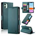 Capa para telemóvel em pele fosca magnética com fivela lateral, Para iPhone 12 mini, Para iPhone 11 Pro Max, Para iPhone 11, Para iPhone 11 Pro, Para iPhone X / XS, Para iPhone XR