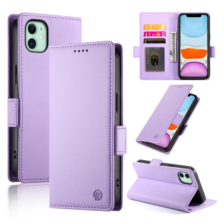 Capa para telemóvel em pele fosca magnética com fivela lateral, Para iPhone 12 mini, Para iPhone 11 Pro Max, Para iPhone 11, Para iPhone 11 Pro, Para iPhone X / XS, Para iPhone XR