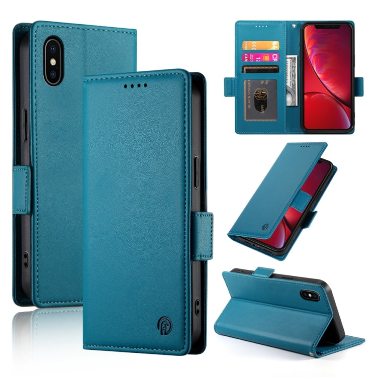 Capa para telemóvel em pele fosca magnética com fivela lateral, Para iPhone 12 mini, Para iPhone 11 Pro Max, Para iPhone 11, Para iPhone 11 Pro, Para iPhone X / XS, Para iPhone XR