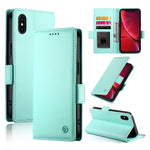 Capa para telemóvel em pele fosca magnética com fivela lateral, Para iPhone 12 mini, Para iPhone 11 Pro Max, Para iPhone 11, Para iPhone 11 Pro, Para iPhone X / XS, Para iPhone XR