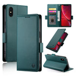 Capa para telemóvel em pele fosca magnética com fivela lateral, Para iPhone 12 mini, Para iPhone 11 Pro Max, Para iPhone 11, Para iPhone 11 Pro, Para iPhone X / XS, Para iPhone XR