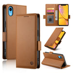 Capa para telemóvel em pele fosca magnética com fivela lateral, Para iPhone 12 mini, Para iPhone 11 Pro Max, Para iPhone 11, Para iPhone 11 Pro, Para iPhone X / XS, Para iPhone XR