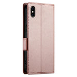 Capa de Telemóvel em Pele Fosca Magnética com Fivela Lateral, Para iPhone XS Max, Para iPhone 8 Plus / 7 Plus