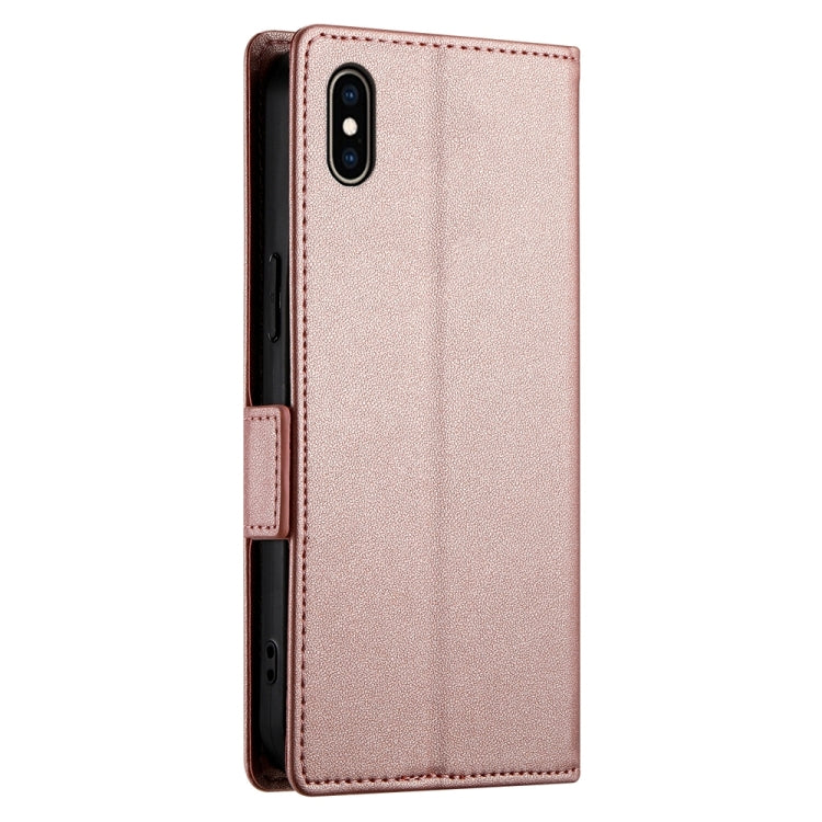 Capa de Telemóvel em Pele Fosca Magnética com Fivela Lateral, Para iPhone XS Max, Para iPhone 8 Plus / 7 Plus