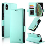 Capa de Telemóvel em Pele Fosca Magnética com Fivela Lateral, Para iPhone XS Max, Para iPhone 8 Plus / 7 Plus
