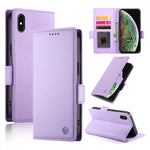 Capa de Telemóvel em Pele Fosca Magnética com Fivela Lateral, Para iPhone XS Max, Para iPhone 8 Plus / 7 Plus