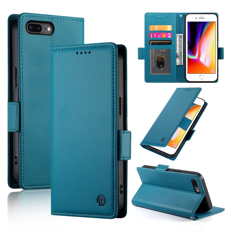 Capa de Telemóvel em Pele Fosca Magnética com Fivela Lateral, Para iPhone XS Max, Para iPhone 8 Plus / 7 Plus
