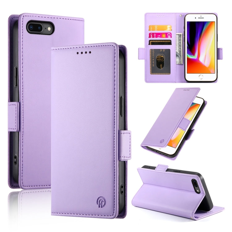Capa de Telemóvel em Pele Fosca Magnética com Fivela Lateral, Para iPhone XS Max, Para iPhone 8 Plus / 7 Plus