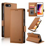 Capa de Telemóvel em Pele Fosca Magnética com Fivela Lateral, Para iPhone XS Max, Para iPhone 8 Plus / 7 Plus