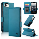 Capa para telemóvel em pele fosca magnética com fivela lateral, Para iPhone 17e / 16e, Para iPhone 17 Pro Max, Para iPhone 17 Pro, Para iPhone 17, Para iPhone Air, Para iPhone 16 Pro Max