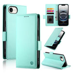 Capa para telemóvel em pele fosca magnética com fivela lateral, Para iPhone 17e / 16e, Para iPhone 17 Pro Max, Para iPhone 17 Pro, Para iPhone 17, Para iPhone Air, Para iPhone 16 Pro Max