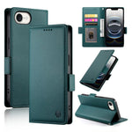 Capa para telemóvel em pele fosca magnética com fivela lateral, Para iPhone 17e / 16e, Para iPhone 17 Pro Max, Para iPhone 17 Pro, Para iPhone 17, Para iPhone Air, Para iPhone 16 Pro Max