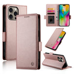 Capa para telemóvel em pele fosca magnética com fivela lateral, Para iPhone 17e / 16e, Para iPhone 17 Pro Max, Para iPhone 17 Pro, Para iPhone 17, Para iPhone Air, Para iPhone 16 Pro Max