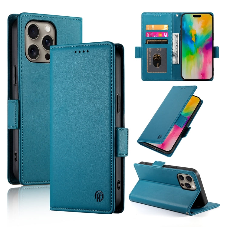 Capa para telemóvel em pele fosca magnética com fivela lateral, Para iPhone 17e / 16e, Para iPhone 17 Pro Max, Para iPhone 17 Pro, Para iPhone 17, Para iPhone Air, Para iPhone 16 Pro Max
