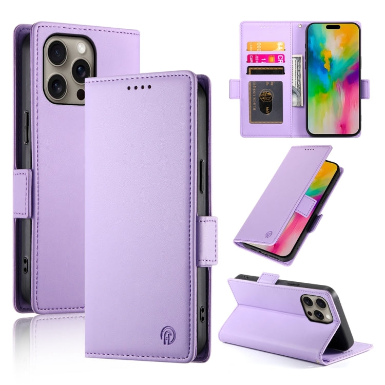Capa para telemóvel em pele fosca magnética com fivela lateral, Para iPhone 17e / 16e, Para iPhone 17 Pro Max, Para iPhone 17 Pro, Para iPhone 17, Para iPhone Air, Para iPhone 16 Pro Max