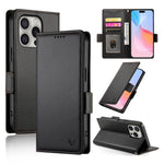 Capa para telemóvel em pele fosca magnética com fivela lateral, Para iPhone 16 Pro, Para iPhone 16 Plus, Para iPhone 16, Para iPhone 15 Pro Max, Para iPhone 15 Pro, Para iPhone 15 Plus
