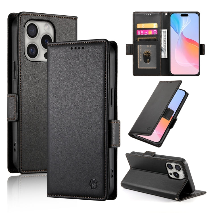 Capa para telemóvel em pele fosca magnética com fivela lateral, Para iPhone 16 Pro, Para iPhone 16 Plus, Para iPhone 16, Para iPhone 15 Pro Max, Para iPhone 15 Pro, Para iPhone 15 Plus