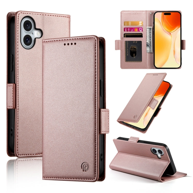 Capa para telemóvel em pele fosca magnética com fivela lateral, Para iPhone 16 Pro, Para iPhone 16 Plus, Para iPhone 16, Para iPhone 15 Pro Max, Para iPhone 15 Pro, Para iPhone 15 Plus