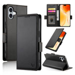 Capa para telemóvel em pele fosca magnética com fivela lateral, Para iPhone 16 Pro, Para iPhone 16 Plus, Para iPhone 16, Para iPhone 15 Pro Max, Para iPhone 15 Pro, Para iPhone 15 Plus