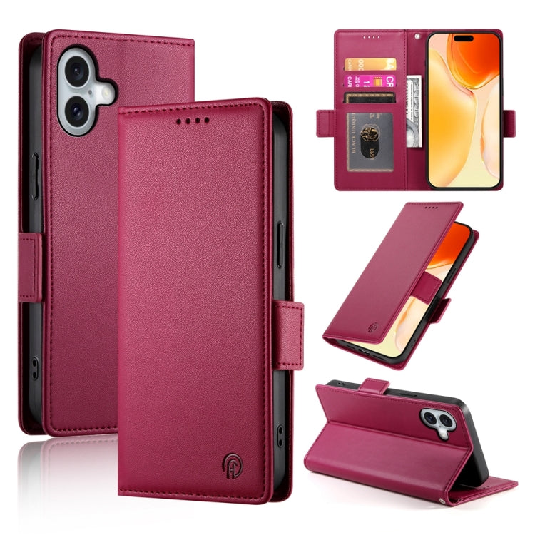 Capa para telemóvel em pele fosca magnética com fivela lateral, Para iPhone 16 Pro, Para iPhone 16 Plus, Para iPhone 16, Para iPhone 15 Pro Max, Para iPhone 15 Pro, Para iPhone 15 Plus