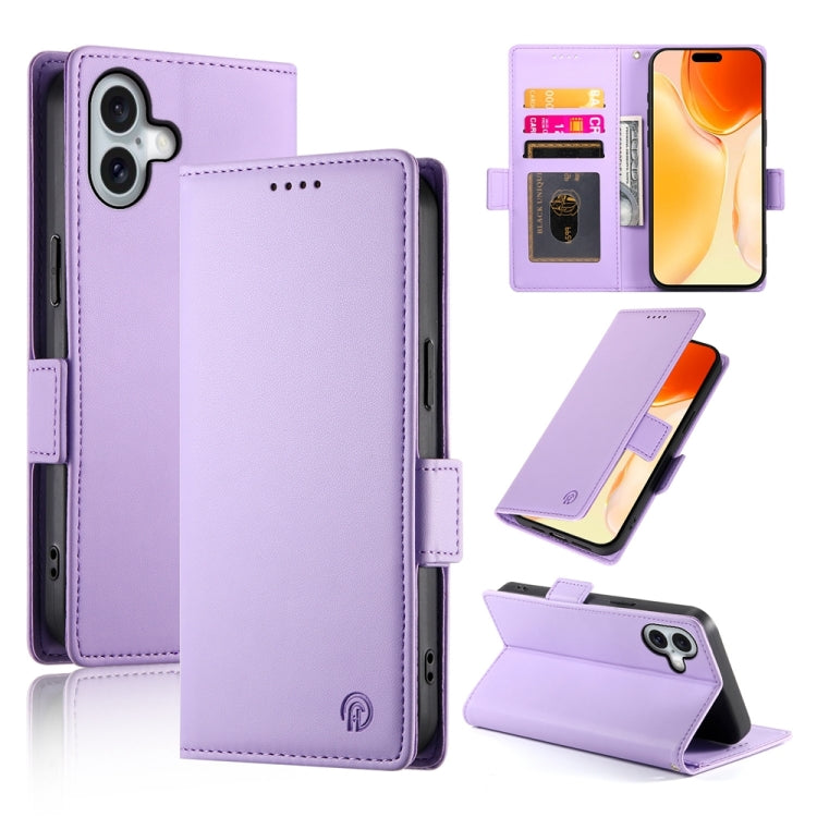 Capa para telemóvel em pele fosca magnética com fivela lateral, Para iPhone 16 Pro, Para iPhone 16 Plus, Para iPhone 16, Para iPhone 15 Pro Max, Para iPhone 15 Pro, Para iPhone 15 Plus
