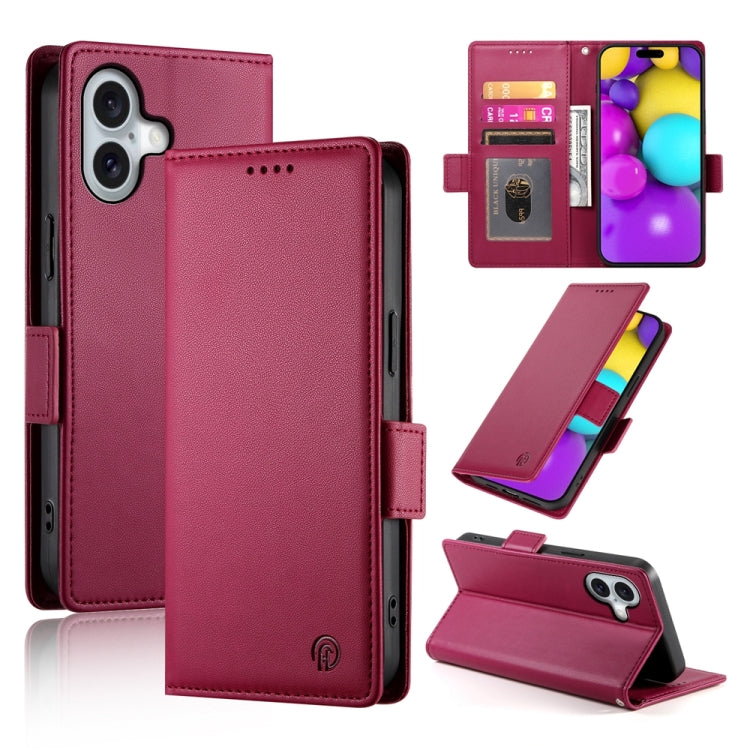 Capa para telemóvel em pele fosca magnética com fivela lateral, Para iPhone 16 Pro, Para iPhone 16 Plus, Para iPhone 16, Para iPhone 15 Pro Max, Para iPhone 15 Pro, Para iPhone 15 Plus
