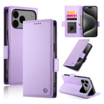 Capa para telemóvel em pele fosca magnética com fivela lateral, Para iPhone 17e / 16e, Para iPhone 17 Pro Max, Para iPhone 17 Pro, Para iPhone 17, Para iPhone Air, Para iPhone 16 Pro Max