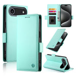 Capa para telemóvel em pele fosca magnética com fivela lateral, Para iPhone 17e / 16e, Para iPhone 17 Pro Max, Para iPhone 17 Pro, Para iPhone 17, Para iPhone Air, Para iPhone 16 Pro Max