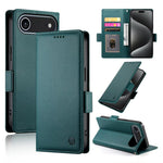 Capa para telemóvel em pele fosca magnética com fivela lateral, Para iPhone 17e / 16e, Para iPhone 17 Pro Max, Para iPhone 17 Pro, Para iPhone 17, Para iPhone Air, Para iPhone 16 Pro Max