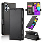 Capa para telemóvel em pele fosca magnética com fivela lateral, Para iPhone 17e / 16e, Para iPhone 17 Pro Max, Para iPhone 17 Pro, Para iPhone 17, Para iPhone Air, Para iPhone 16 Pro Max
