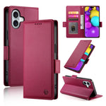 Capa para telemóvel em pele fosca magnética com fivela lateral, Para iPhone 17e / 16e, Para iPhone 17 Pro Max, Para iPhone 17 Pro, Para iPhone 17, Para iPhone Air, Para iPhone 16 Pro Max