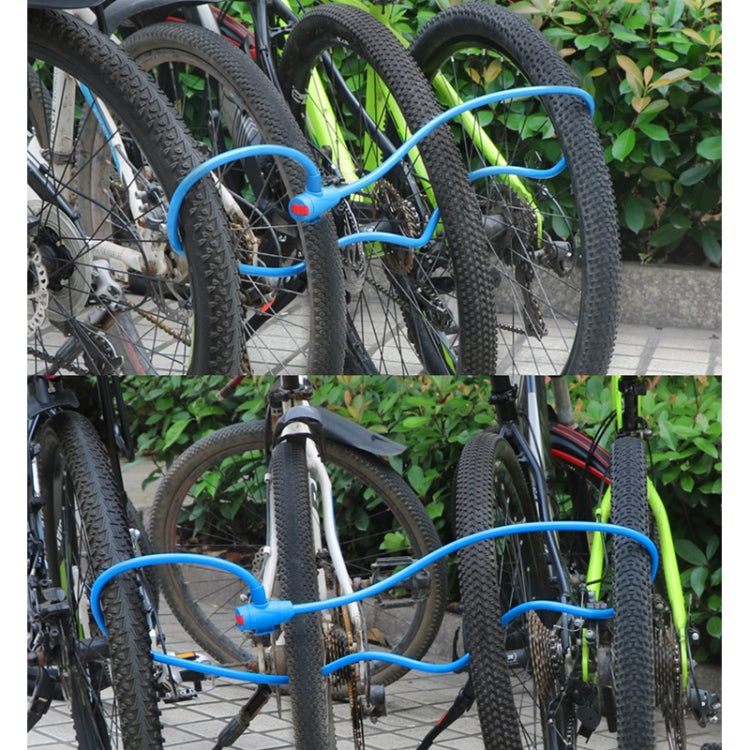 Cadeado portátil anti-roubo para bicicleta com cabo de aço e estrutura de bloqueio, estilo A 100cm preto, estilo A 120cm preto, estilo B 100cm preto, estilo B 120cm preto, estilo B 150cm preto