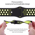 Correia de Substituição de Silicone Bicolor 22mm para Smasung Gear S4 Active