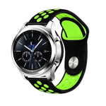 Correia de Substituição de Silicone Bicolor 22mm para Smasung Gear S4 Active
