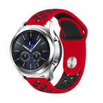 Correia de Substituição de Silicone Bicolor 22mm para Smasung Gear S4 Active