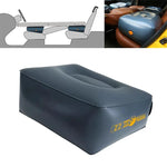Universal Car Travel Inflatable Stool, Z2 PVC Trapezoidal Inflatable Stool, Z4 PVC Small Square Stool, Z44Q1 2xSmall Square Stool + Car Pump