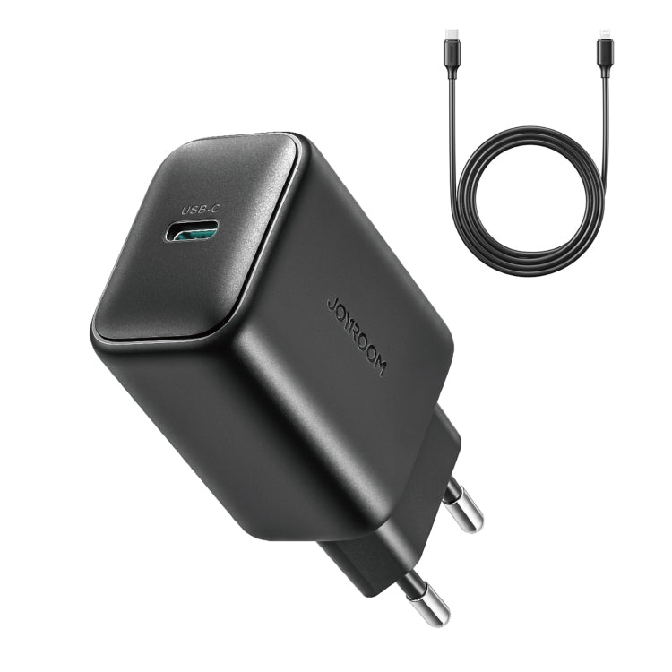 Kit Carregador Rápido JOYROOM JR-TCF23 25W USB-C / Type-C com Cabo Type-C para Type-C, Ficha UE, Ficha UK