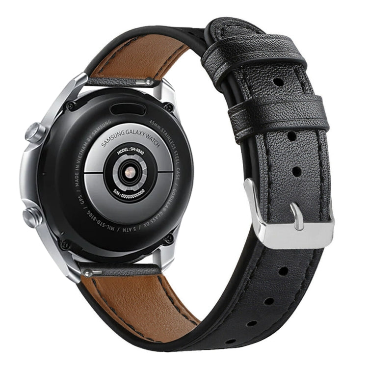 Correia de Substituição em Couro para Galaxy Watch 3, Para Galaxy Watch 3 41mm