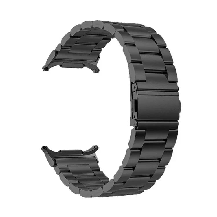 Pulseira de Relógio em Aço com Três Contas, para Samsung Galaxy Watch Ultra 47mm / Ultra 2025
