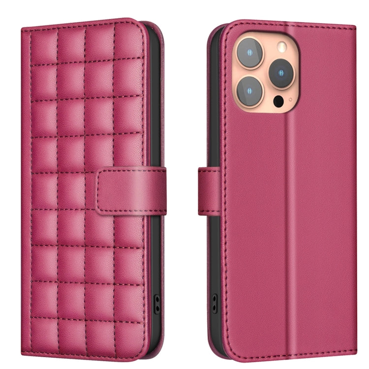 Capa para telemóvel em pele com textura quadrada, Para iPhone 17e / 16e, Para iPhone 17 Pro Max, Para iPhone 16 Pro Max, Para iPhone 16 Pro, Para iPhone 16 Plus, Para iPhone 16, Para iPhone 15 Pro Max, Para iPhone 15 Pro