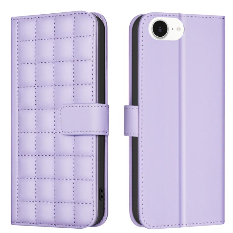 Capa para telemóvel em pele com textura quadrada, Para iPhone 17e / 16e, Para iPhone 17 Pro Max, Para iPhone 16 Pro Max, Para iPhone 16 Pro, Para iPhone 16 Plus, Para iPhone 16, Para iPhone 15 Pro Max, Para iPhone 15 Pro