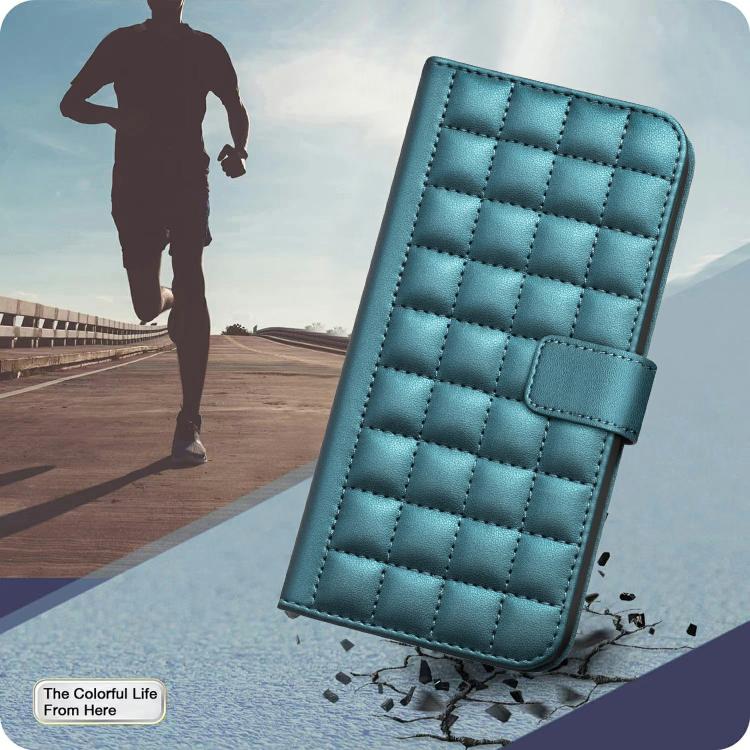 Capa para telemóvel em pele com textura quadrada, Para iPhone 17e / 16e, Para iPhone 17 Pro Max, Para iPhone 16 Pro Max, Para iPhone 16 Pro, Para iPhone 16 Plus, Para iPhone 16, Para iPhone 15 Pro Max, Para iPhone 15 Pro